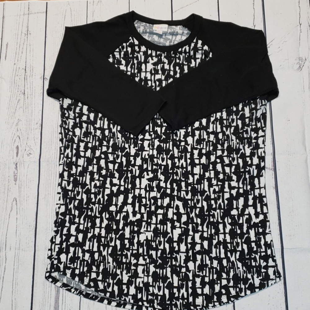 women's baseball tee Lula Roe Randy XL